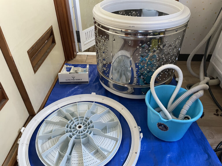 洗濯機クリーニング（縦型作業後）